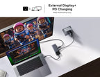 6-in-1 USB-C Hub with 4K 60Hz HDMI and 10Gbps Data Transfer