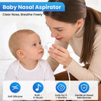 Electric Baby Nasal Aspirator with Music and Suction Control