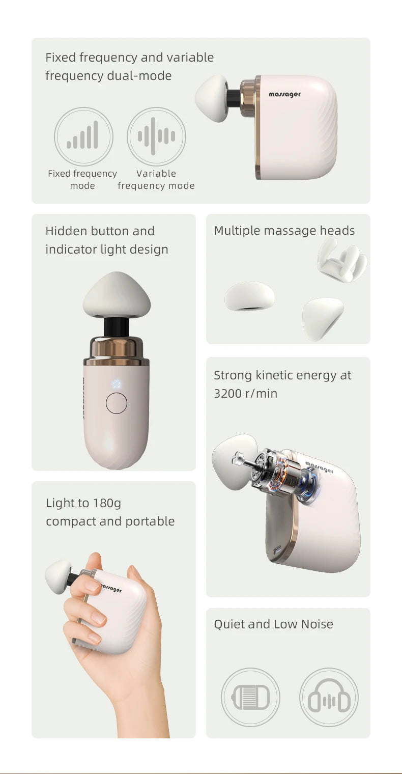 Portable Deep Tissue Muscle Massage Gun