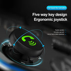 Bluetooth 5.0 FM Transmitter Car Adapter with 38W PD and QC3.0 Charger