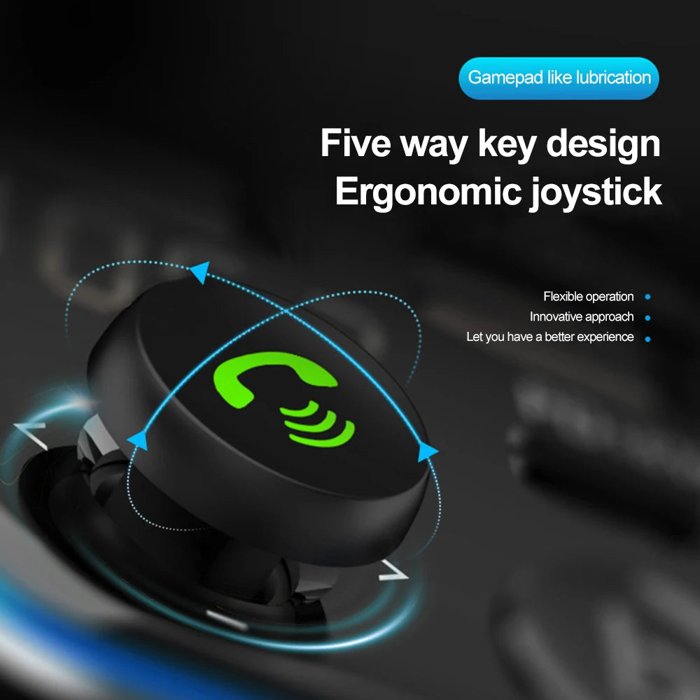 Bluetooth 5.0 FM Transmitter Car Adapter with 38W PD and QC3.0 Charger