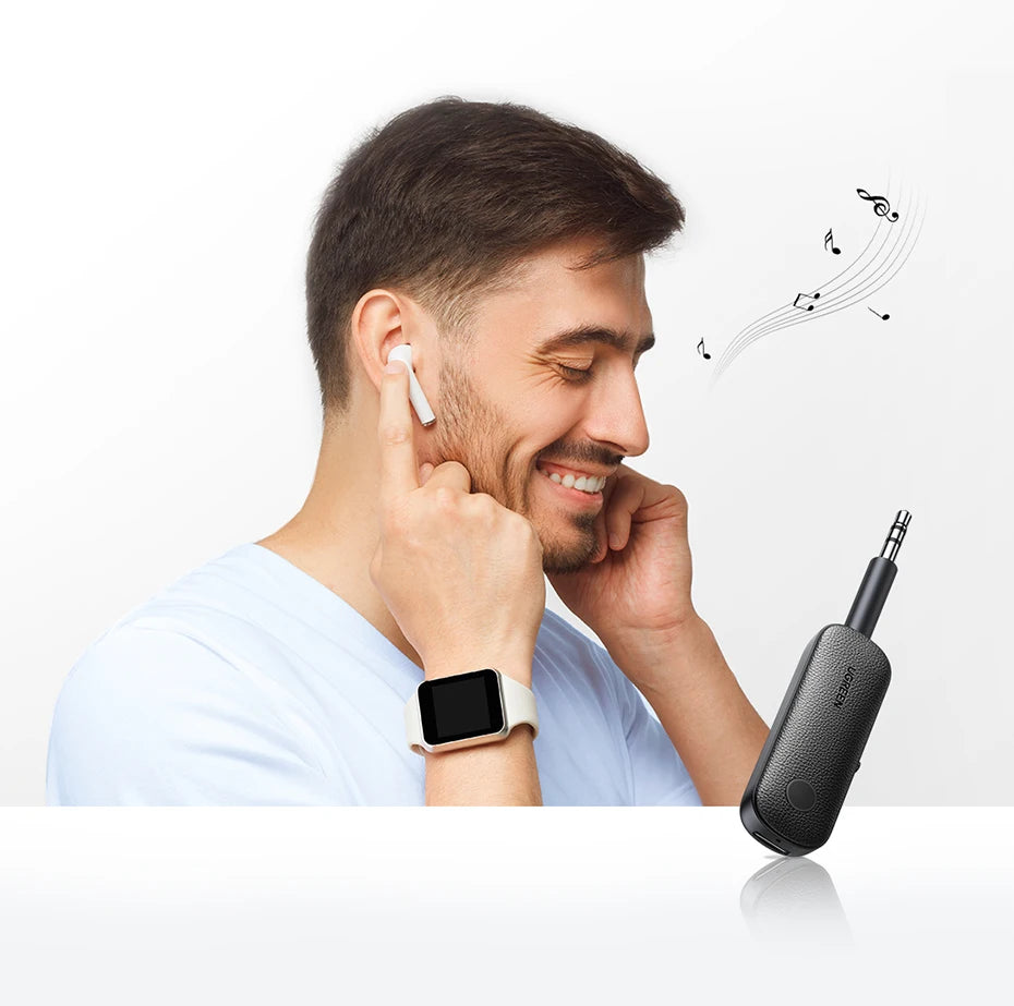 2-in-1 Bluetooth 5.0 Transmitter and Receiver for TV and Car Audio - 18