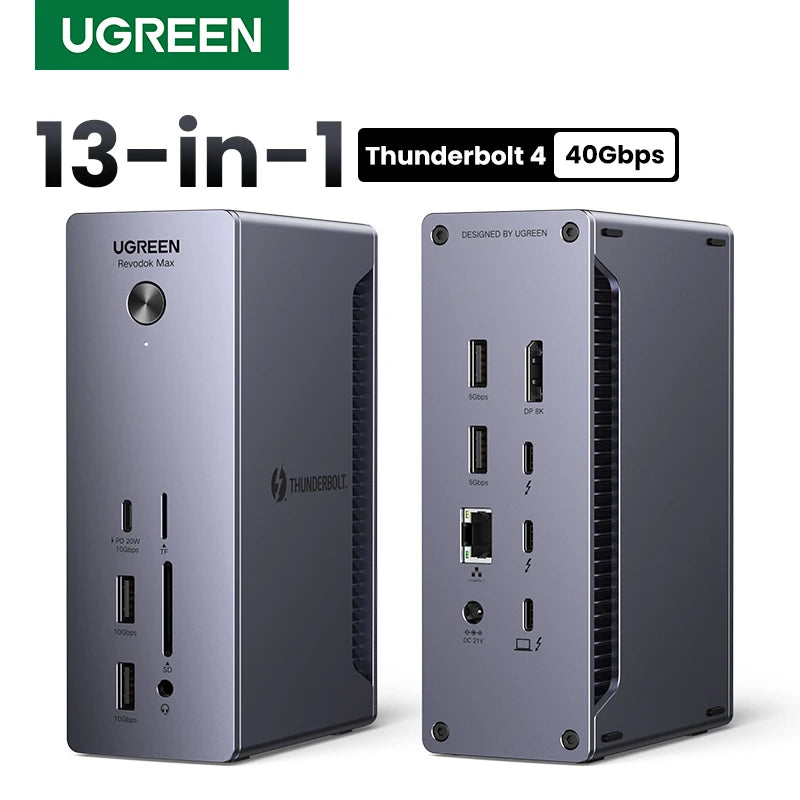 13-in-1 Thunderbolt 4 Docking Station for Laptops