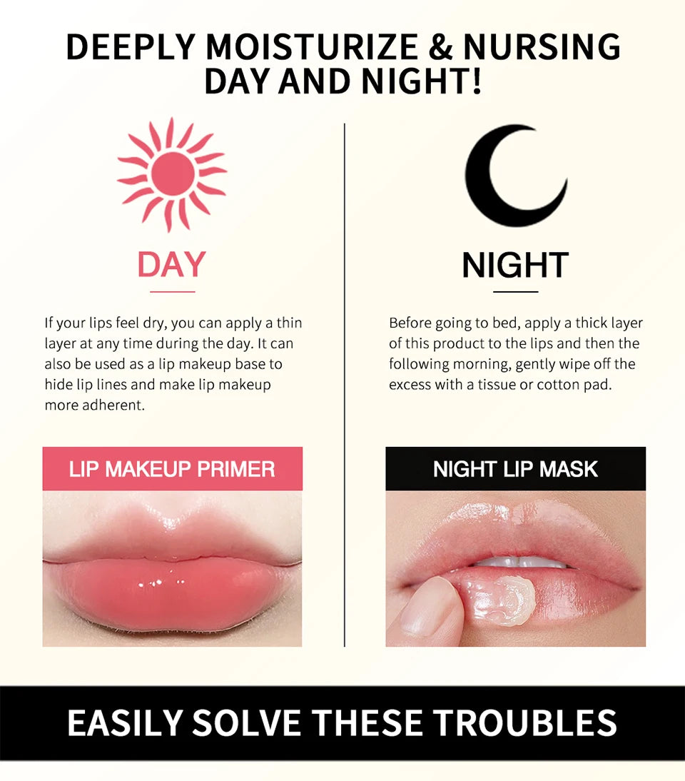 Collagen Hydrating Lip Sleeping Mask for Dry Lips