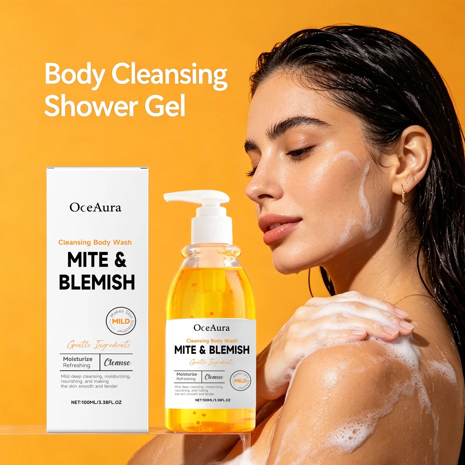 Anti-Mite and Acne Control Cleansing Body Wash - 2
