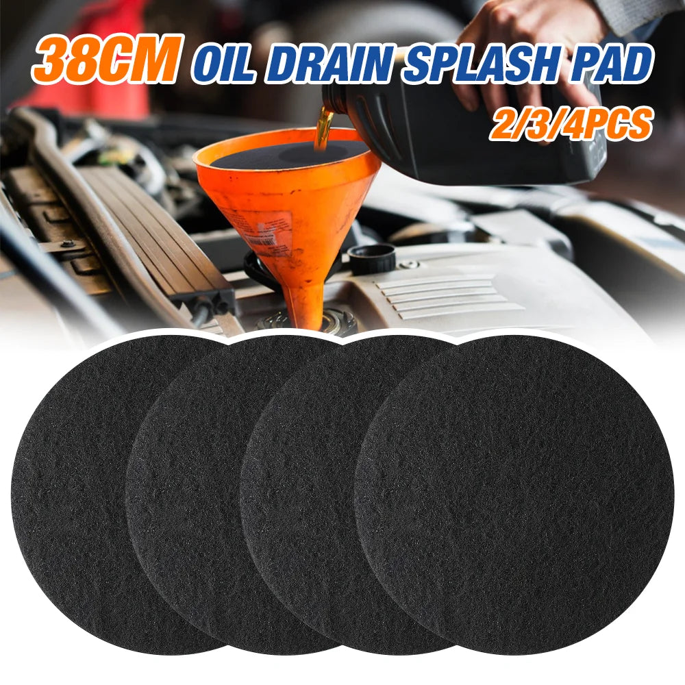 Oil Drain Splash Pad for Automotive Maintenance