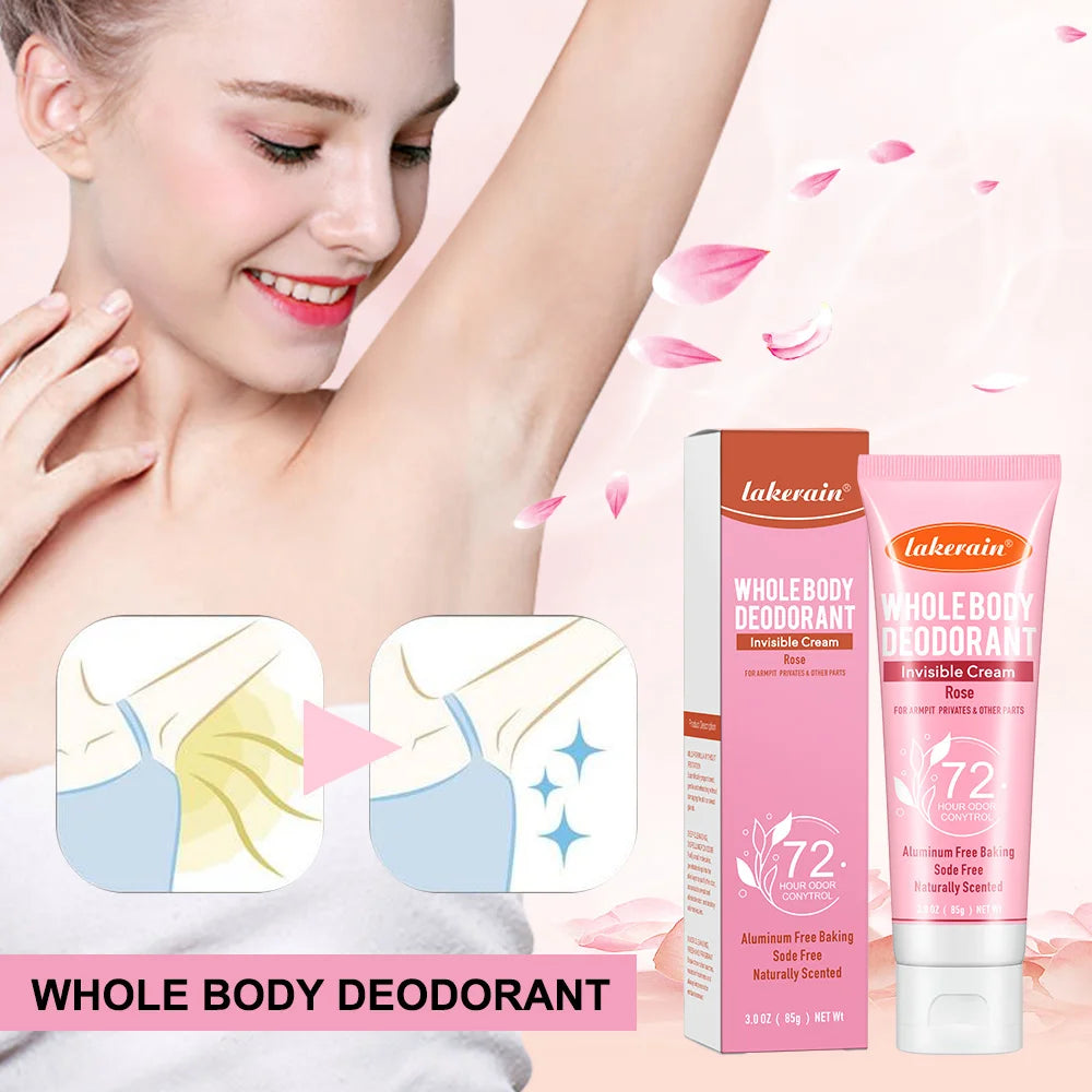 72-Hour Invisible Body Deodorant Cream - 5