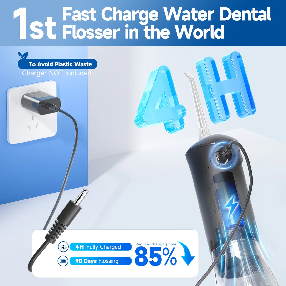 2-in-1 Oral Irrigator and Sonic Electric Toothbrush Kit