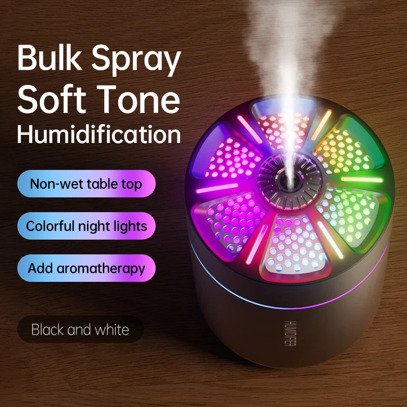 180ml Portable Ultrasonic Air Humidifier and Aroma Diffuser