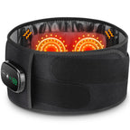 Heated Vibration Lower Back Massage Belt