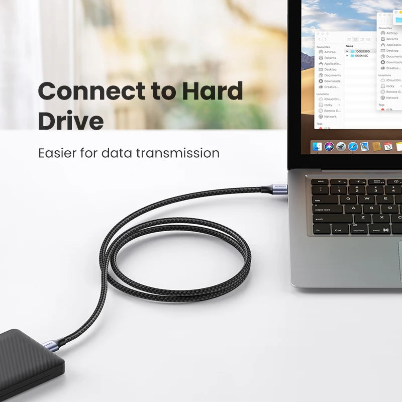 USB 3.0 Male to Male Extension Cable 5Gbps High-Speed Data Transfer