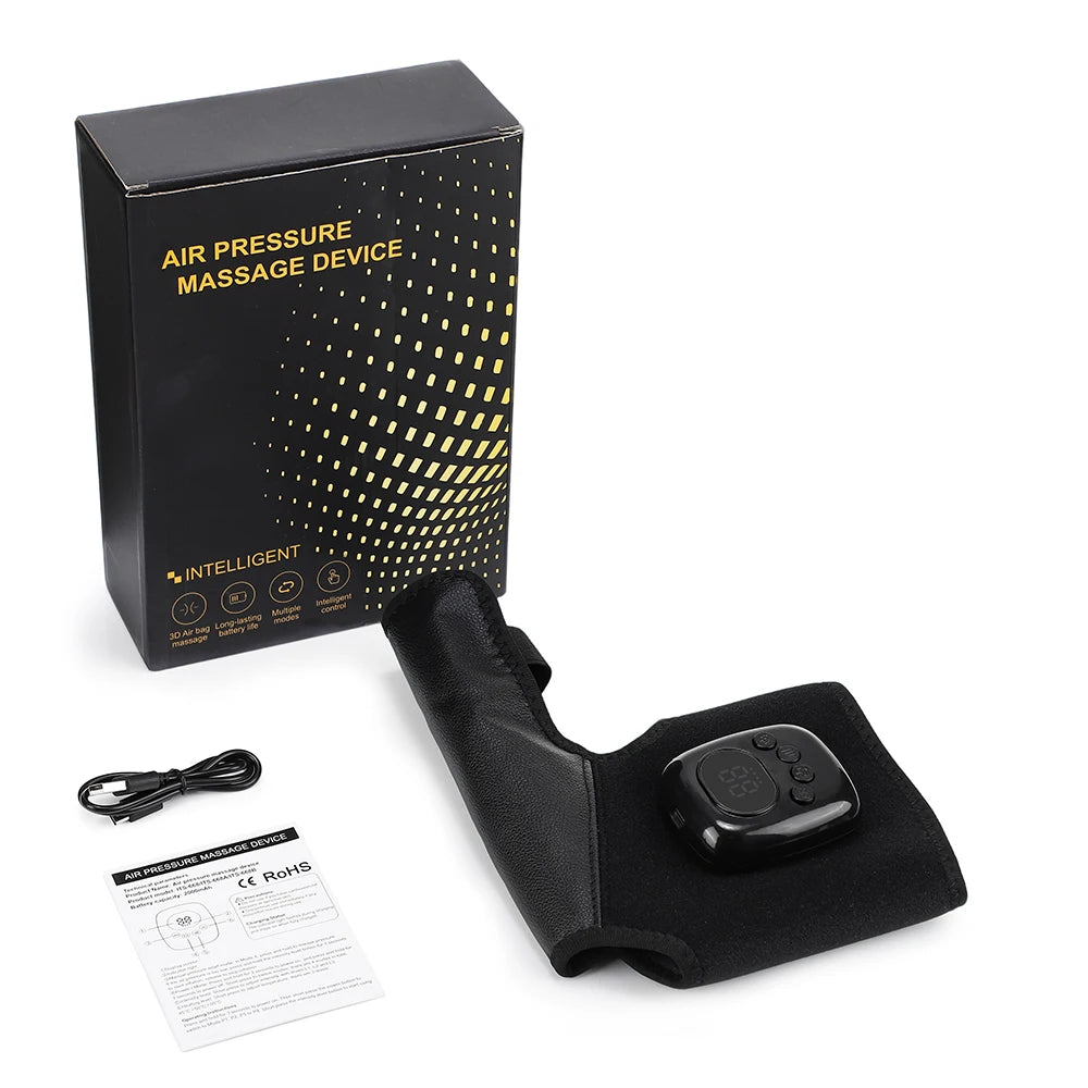 Wireless Ankle Airbag Compression Massager with Heat - 16