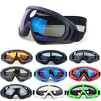 Unisex Windproof Anti Glare Motorcycle Riding and Ski Goggles