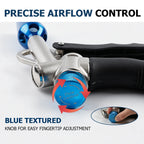 3-in-1 Adjustable High-Flow Pneumatic Air Blow Gun