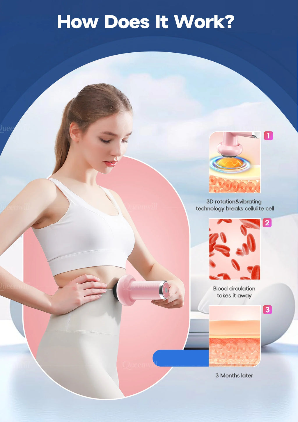 Portable Electric Handheld Body Sculpting Massage Gun
