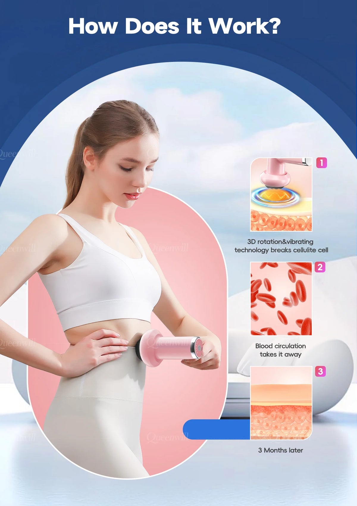 Portable Electric Handheld Body Sculpting Massage Gun