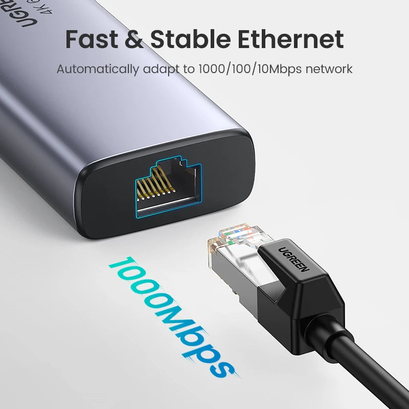7-in-1 USB-C Hub with 4K 60Hz HDMI and 100W Power Delivery