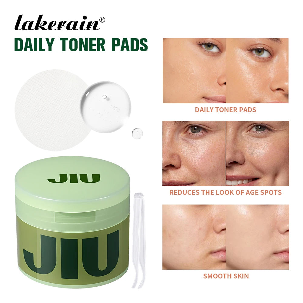 Toning and Brightening Facial Skincare Pads - 1