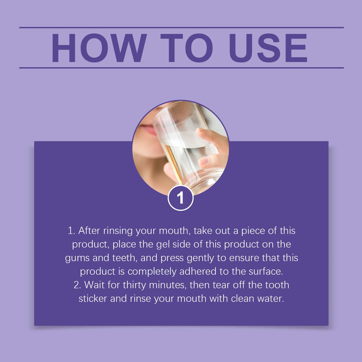 Gentle Peroxide-Free Teeth Whitening Strips