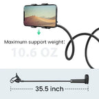 Flexible Gooseneck Phone Holder for Desk and Bed