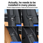 Universal Car Seat Belt Stabilizer Holder Magnetic Fastener Clip