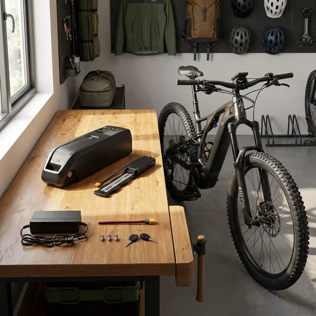 Electric Bicycle Lithium Ion Battery Pack for E-Bike 36V 48V 52V - 1