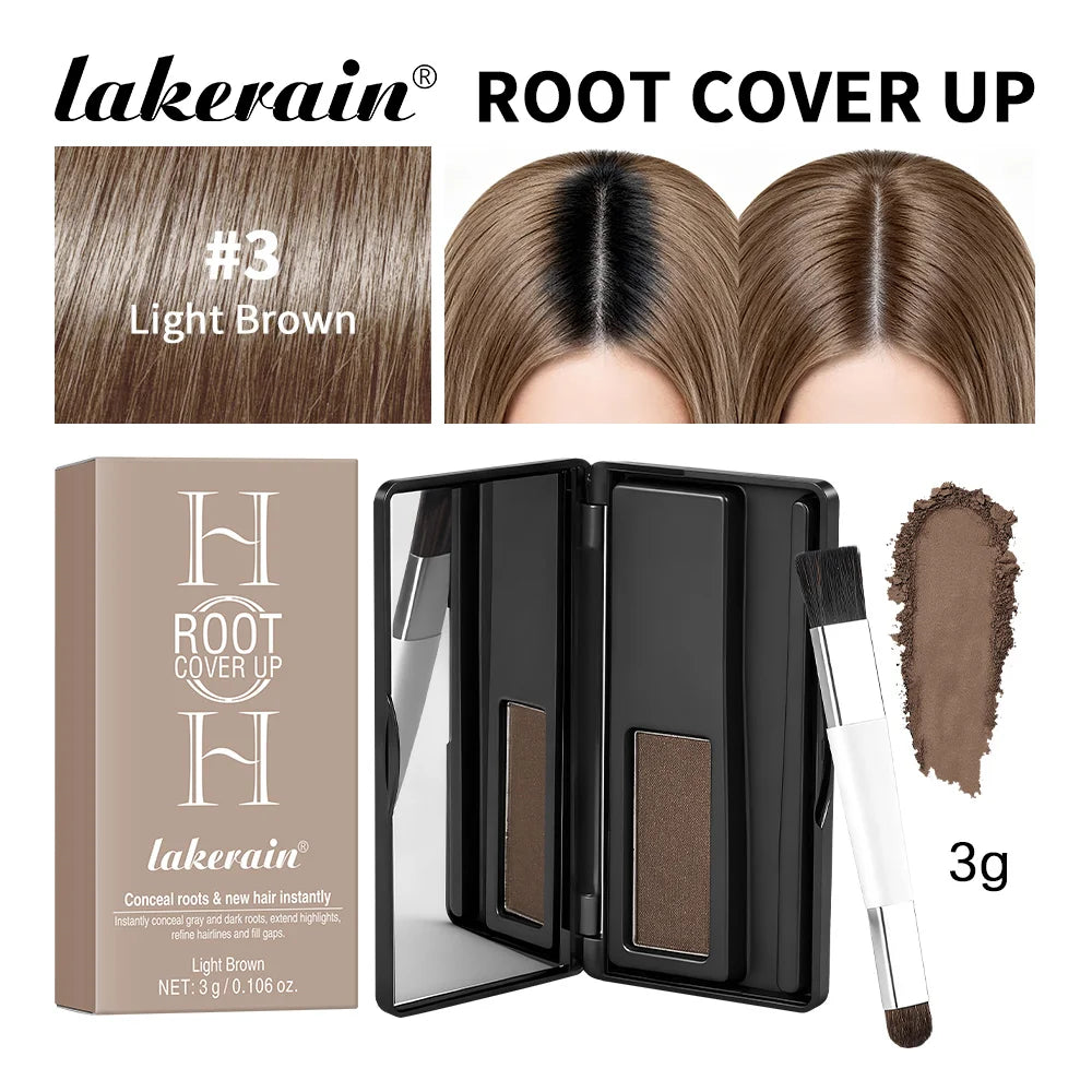 Waterproof Hairline and Root Concealer Powder Palette - 22