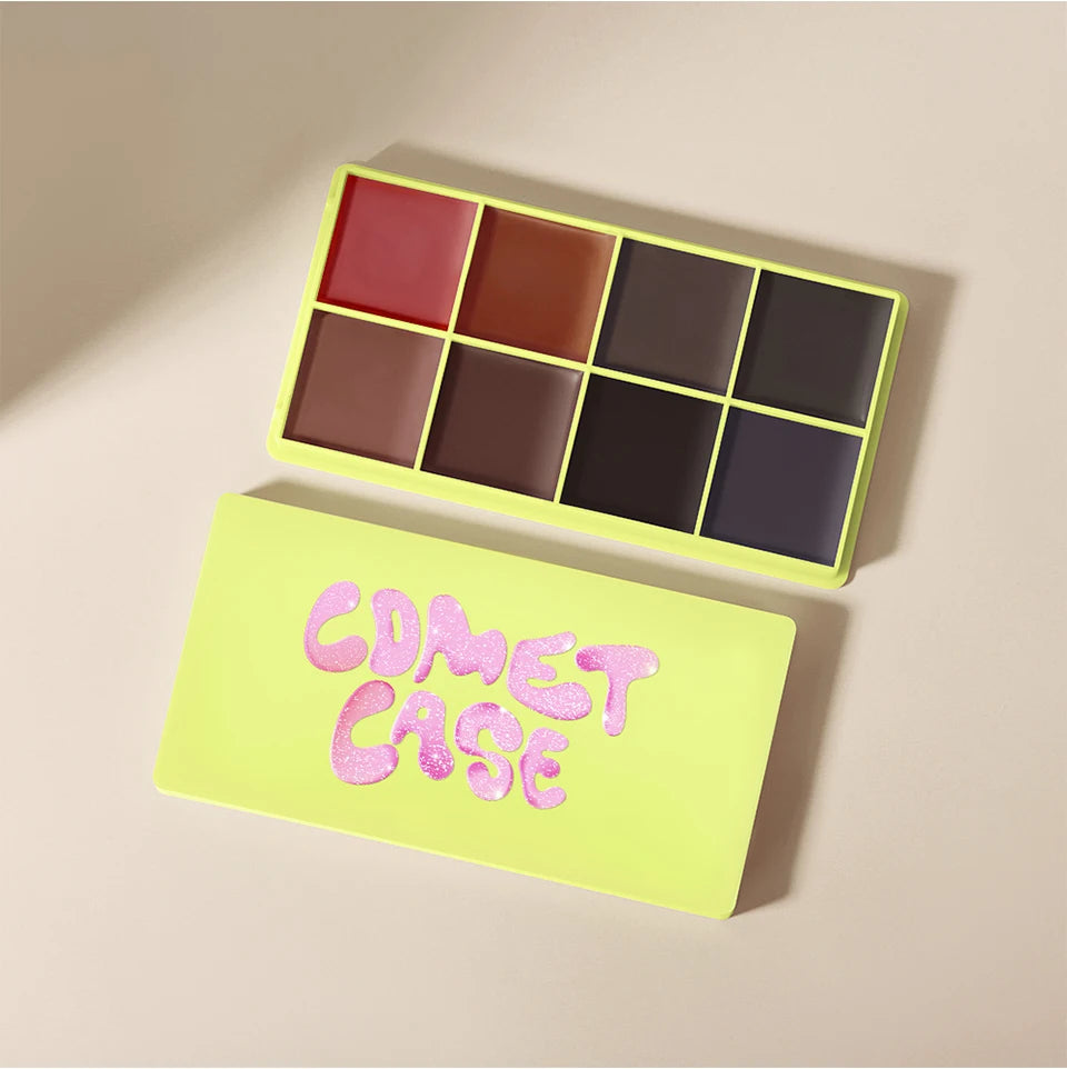 8-Color Cream Blush and Highlighter Makeup Palette