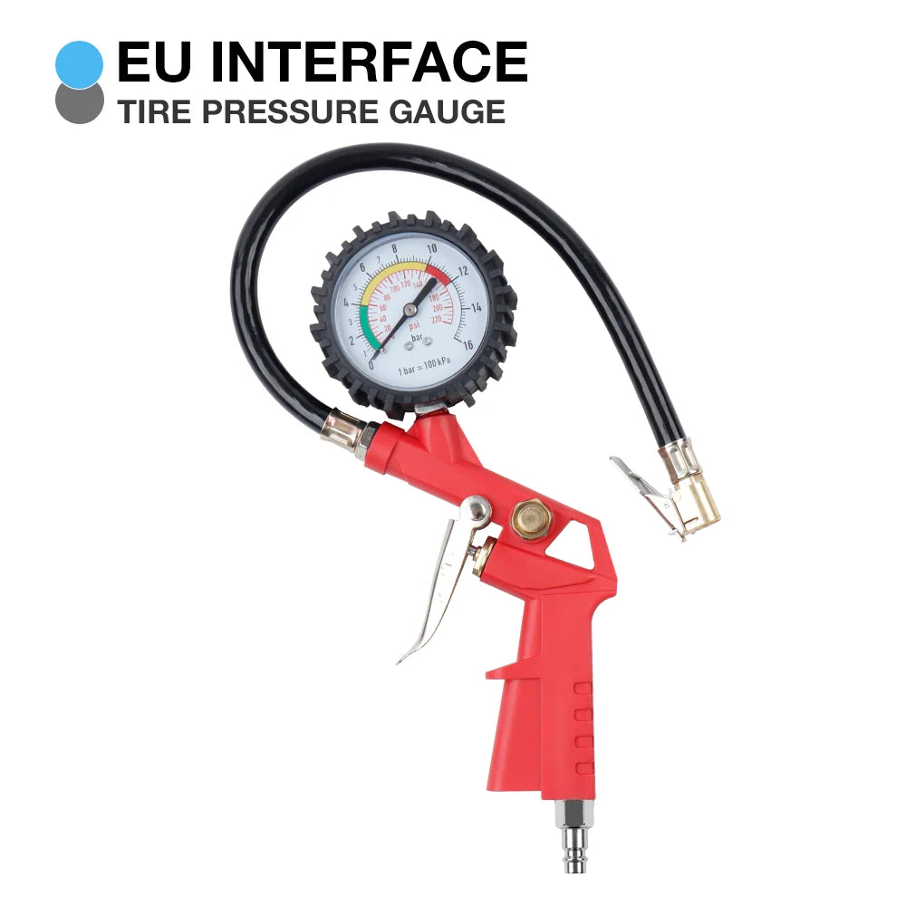 220PSI Tire Pressure Inflator Gauge for Car and Motorcycle - 13