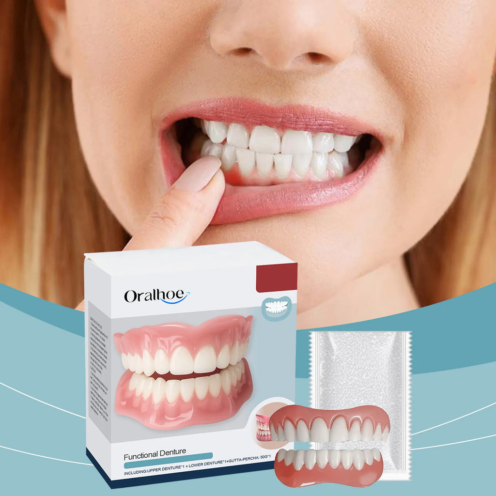 Silicone Cosmetic Denture Kit for Smile Restoration