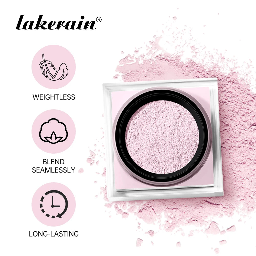 Matte Finishing Loose Baking Setting Powder for Long-Lasting Wear