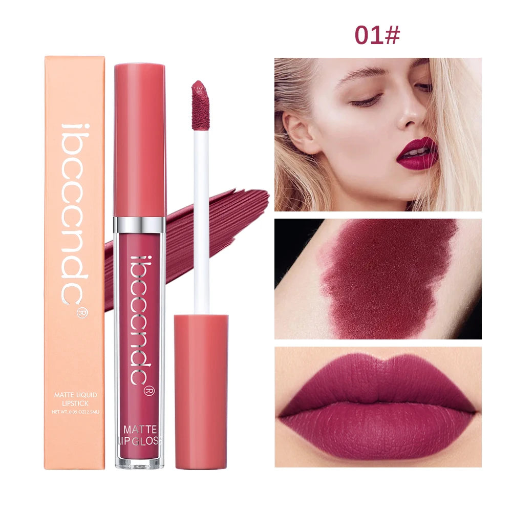 Matte Velvet Liquid Lipstick Waterproof Long-Lasting - 5