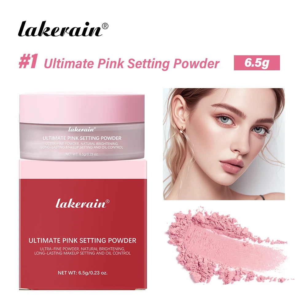 Matte Finishing Loose Baking Setting Powder for Long-Lasting Wear