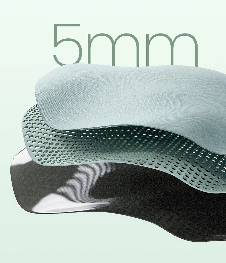 Ergonomic Memory Foam Mouse Pad with Wrist Support