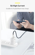 100W USB-C to USB-C Fast Charging and Data Cable