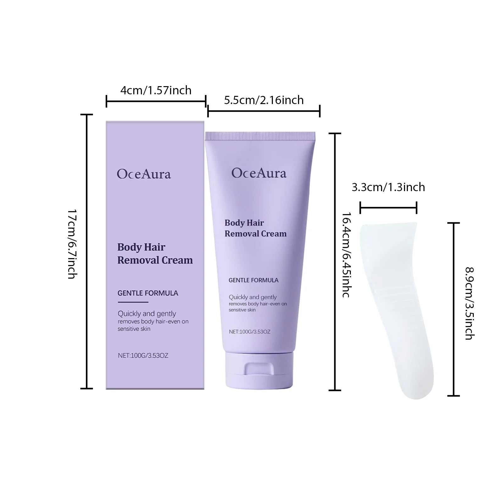 Painless Body Hair Removal Cream for Legs and Underarms - 6