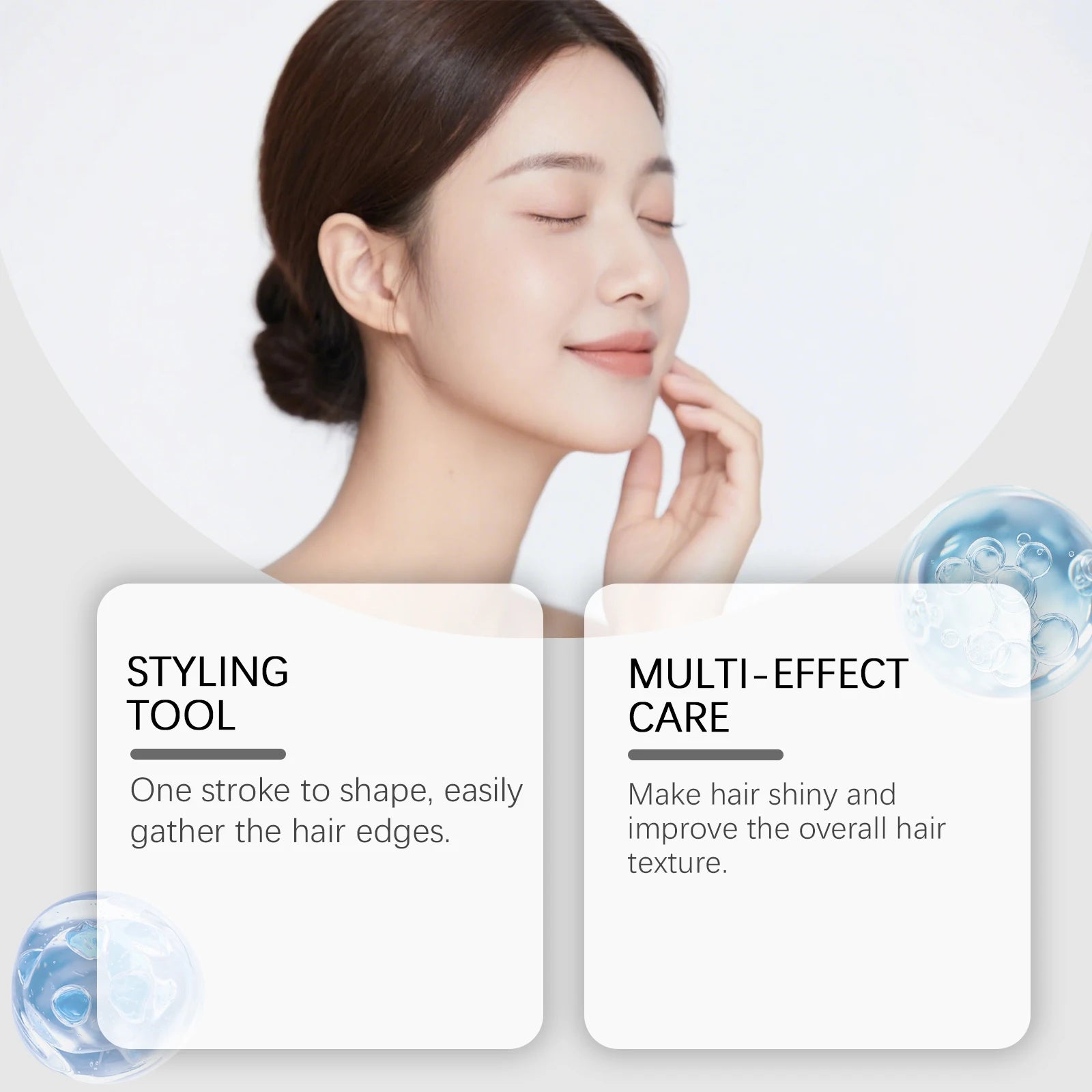 Anti-Frizz Hair Finishing Stick for Flyaways and Sleek Styling - 3