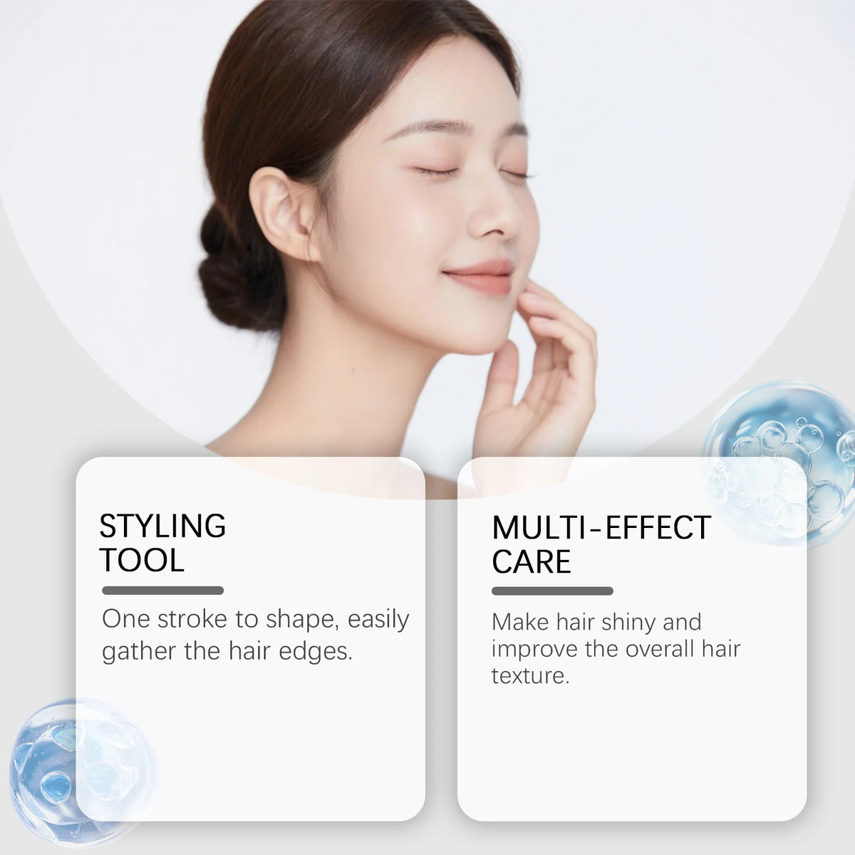 Anti-Frizz Hair Finishing Stick for Flyaways and Sleek Styling