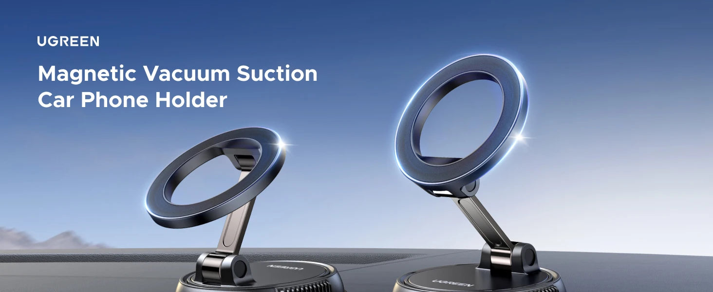Magnetic Dashboard Car Phone Mount for Smartphones - 7
