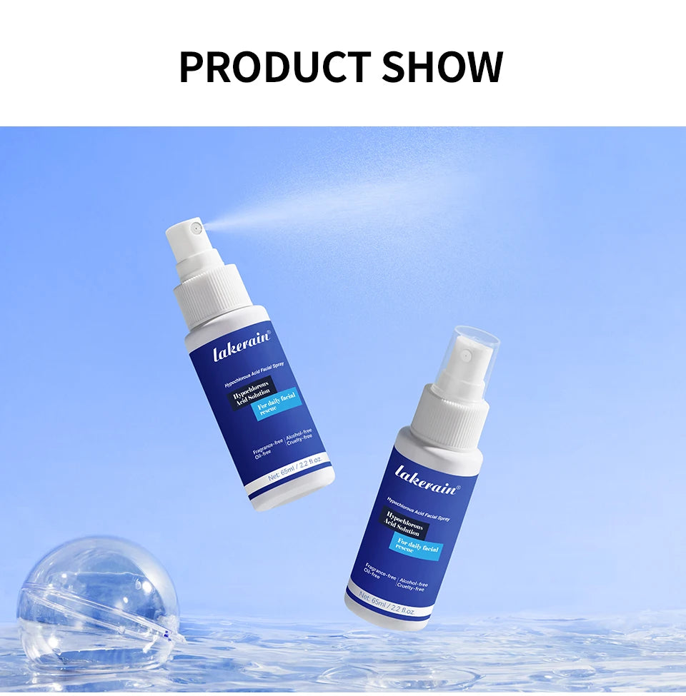 Hypochlorous Acid Facial Spray for Acne and Redness Relief
