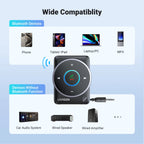 Bluetooth 5.4 Receiver with 3.5mm AUX Adapter