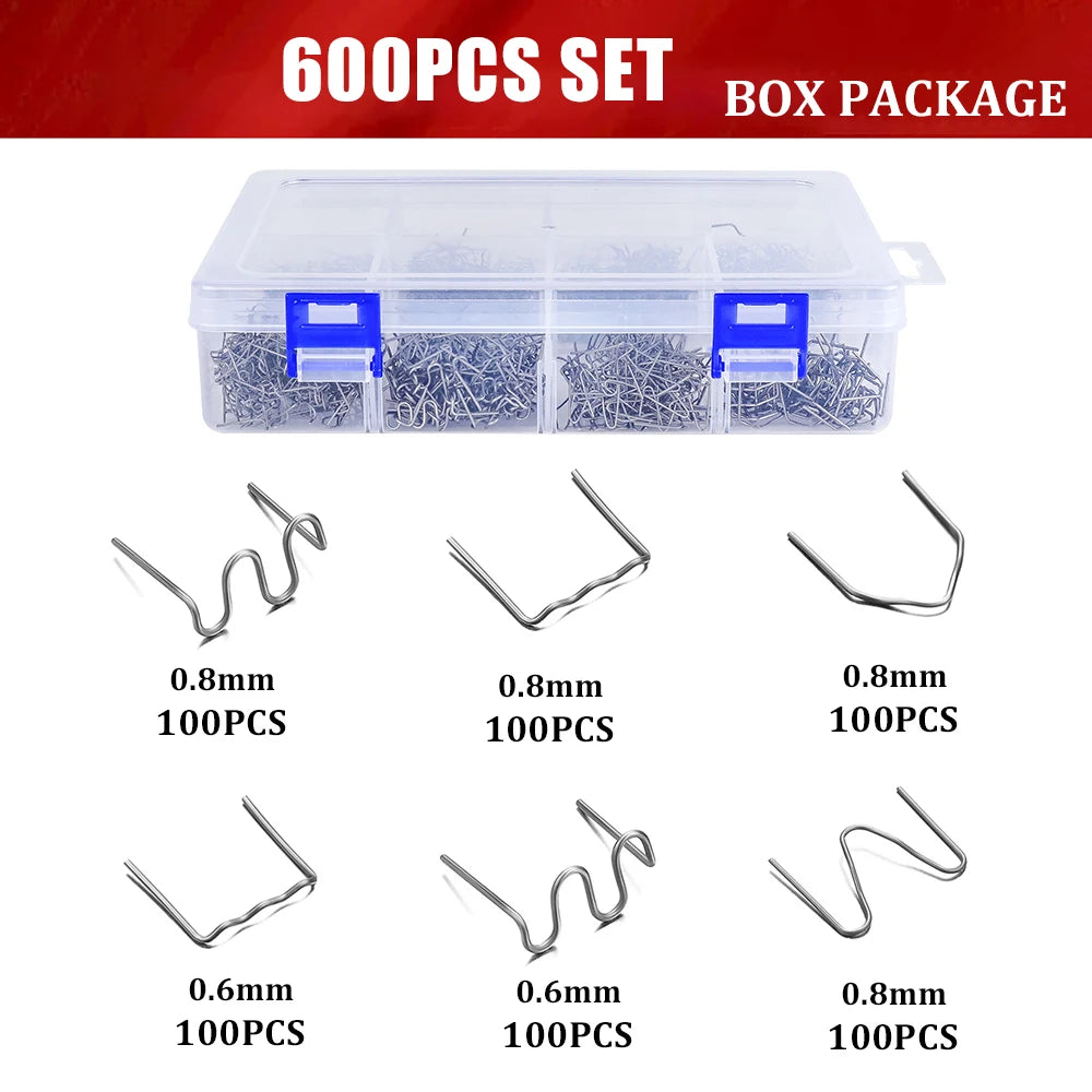 Stainless Steel Hot Stapler Welding Staples for Plastic Repair
