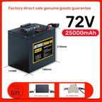 72V 50Ah Lithium-Ion Rechargeable Battery for E-Bikes and Scooters