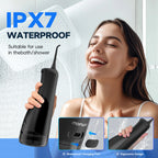 Portable Cordless Water Flosser for Teeth and Braces