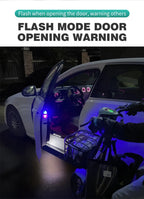 Magnetic LED Car Door Warning Light with USB Rechargeable Battery