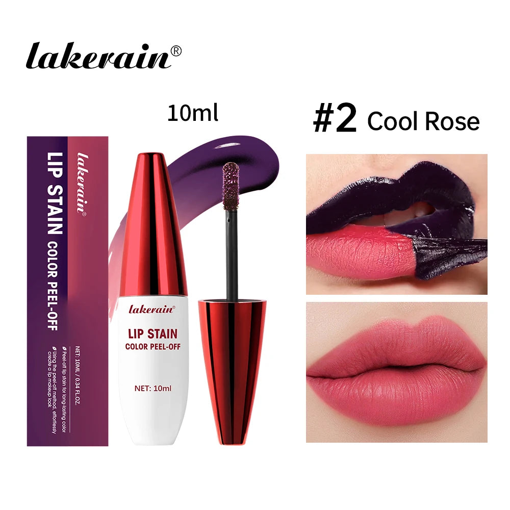Waterproof Peel-Off Lip Stain Tint - 19