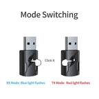Bluetooth 5.3 Audio Transmitter and Receiver Adapter
