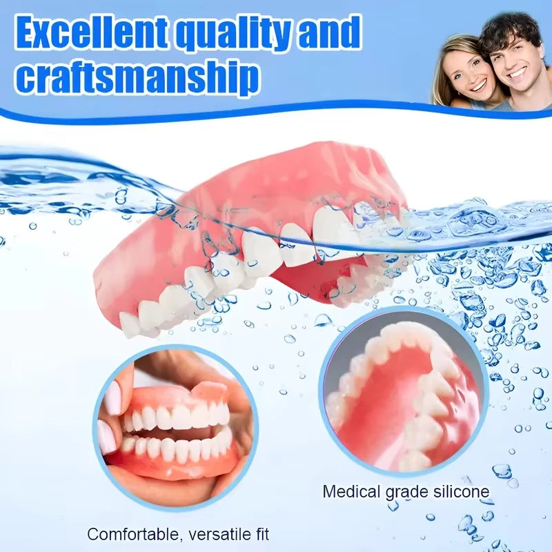 Comfort Fit Silicone Upper and Lower Smile Set - 4