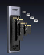 20Gbps M.2 NVMe and SATA SSD Dual Protocol External Enclosure