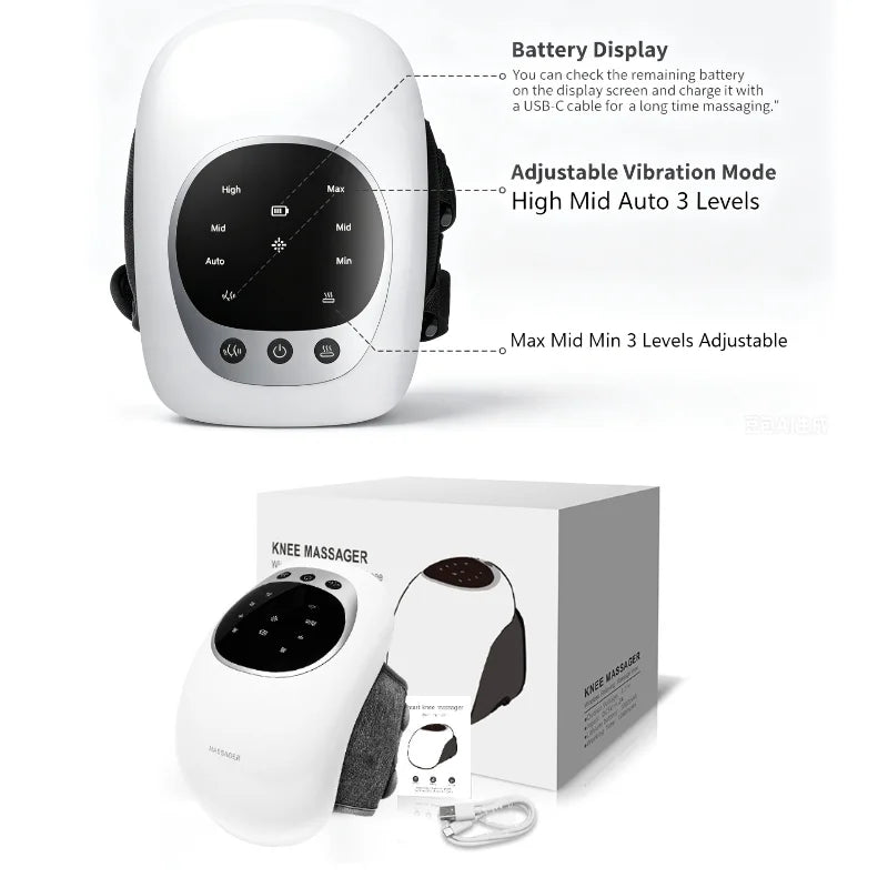Portable Cordless Knee and Joint Massager